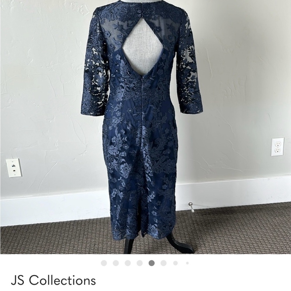 JS Collection Lace Dress - Picture 3 of 4